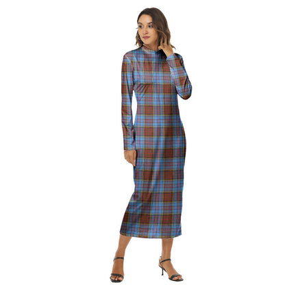 Anderson Modern Tartan Plaid Women's Hip Dress