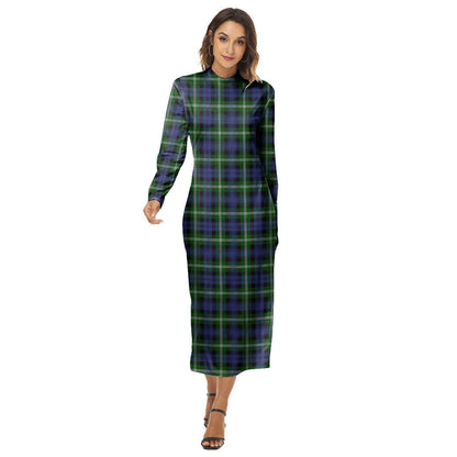 Baillie Modern Tartan Plaid Women's Hip Dress