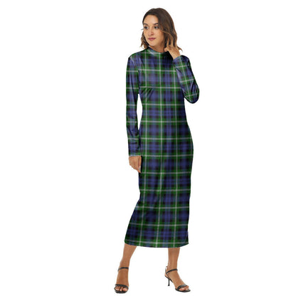 Baillie Modern Tartan Plaid Women's Hip Dress