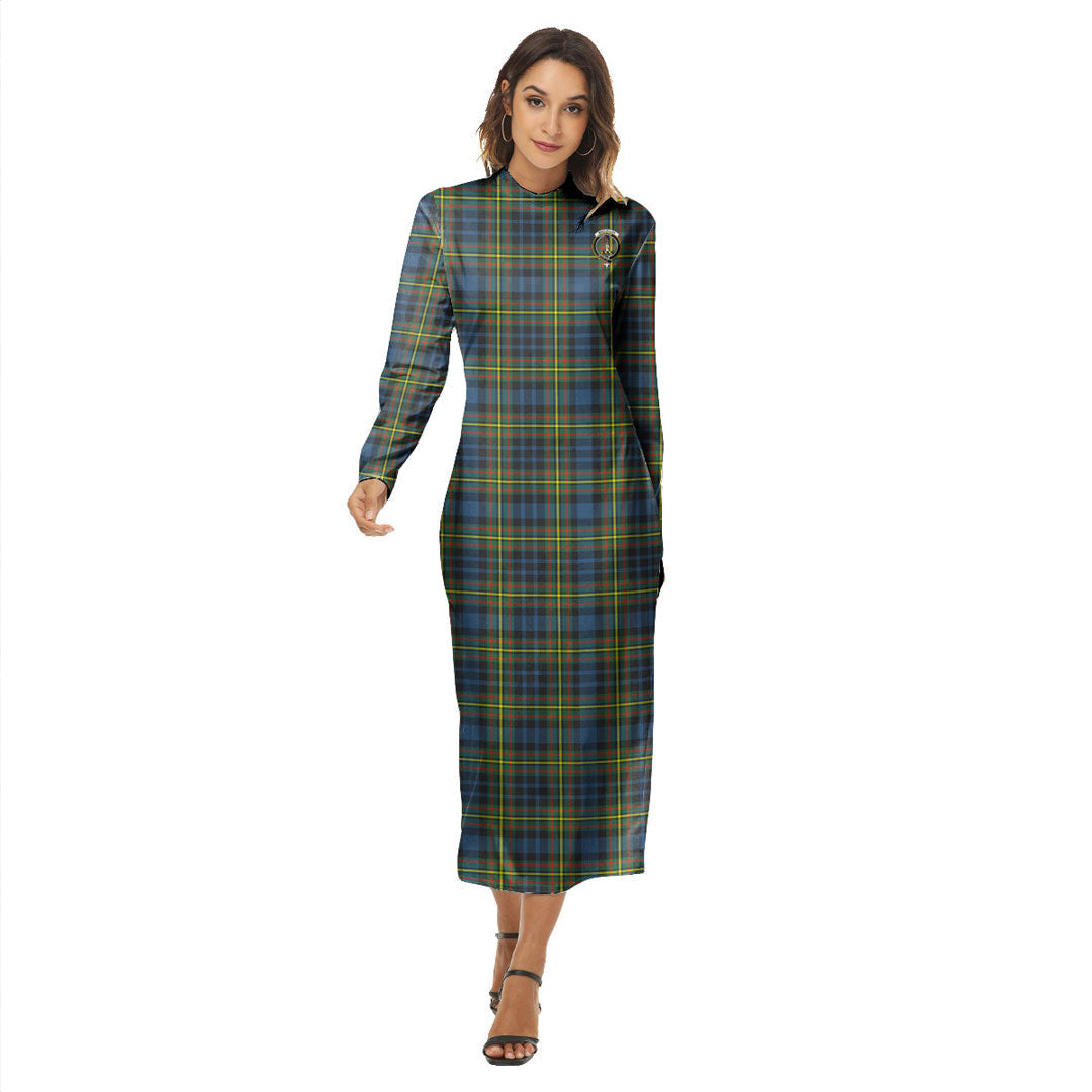 MacLellan Ancient Tartan Crest Women's Hip Dress