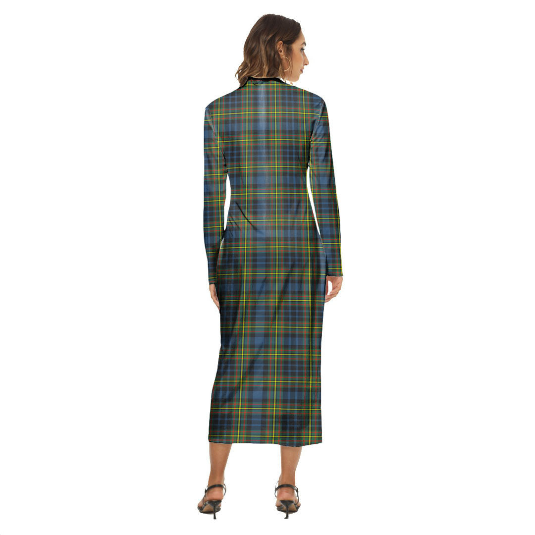 MacLellan Ancient Tartan Crest Women's Hip Dress