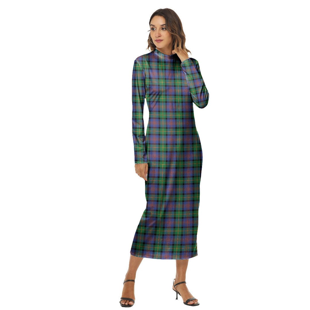 Logan Ancient Tartan Plaid Women's Hip Dress