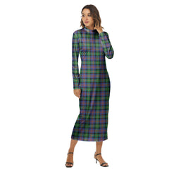 Logan Ancient Tartan Plaid Women's Hip Dress