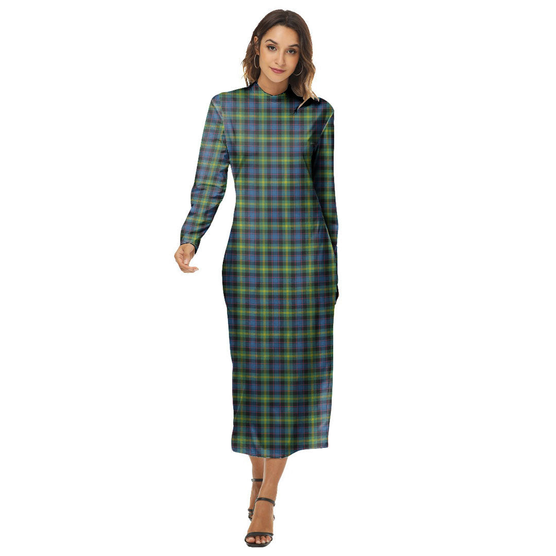 Watson Ancient Tartan Plaid Women's Hip Dress