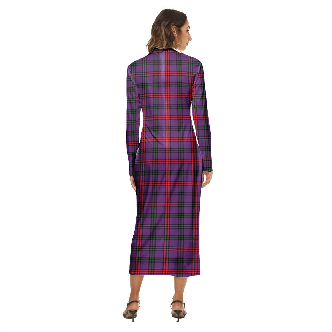 Montgomery Modern Tartan Crest Women's Hip Dress