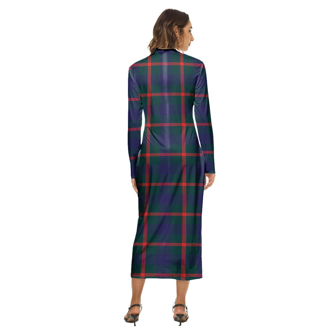 Agnew Modern Tartan Crest Women's Hip Dress