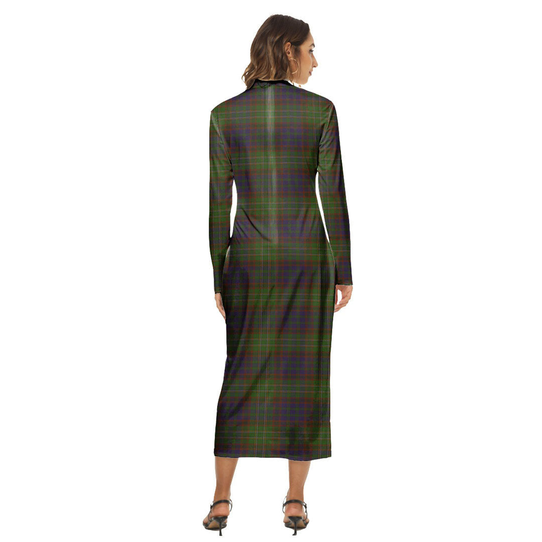 Cunningham Hunting Modern Tartan Plaid Women's Hip Dress