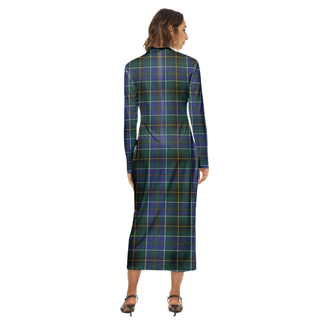 MacInnes Modern Tartan Crest Women's Hip Dress