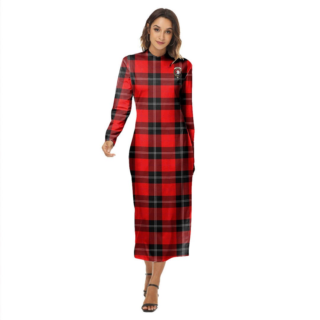 Ramsay Modern Tartan Crest Women's Hip Dress