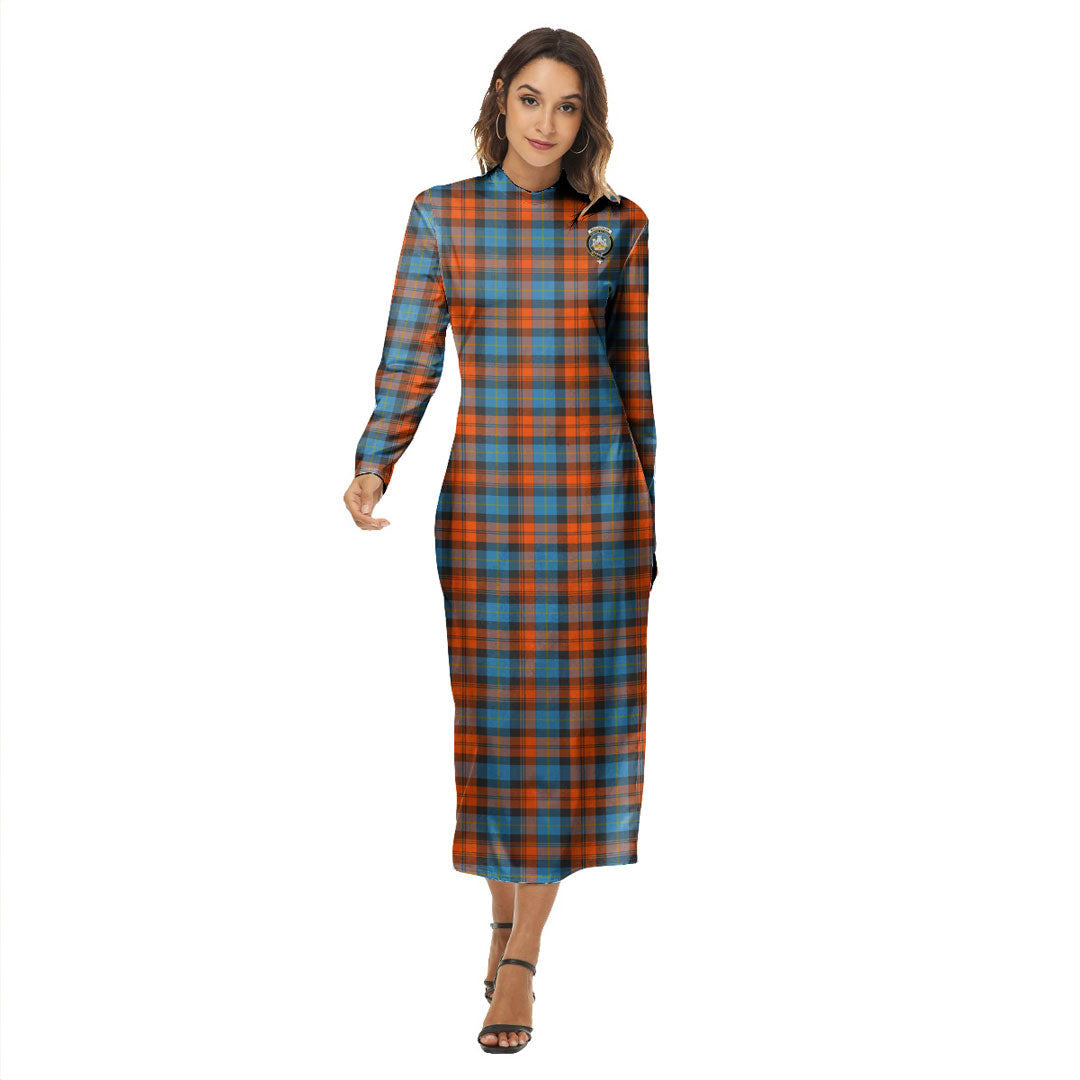 MacLachlan Ancient Tartan Crest Women's Hip Dress