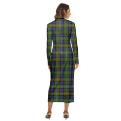 Fergusson Modern Tartan Plaid Women's Hip Dress