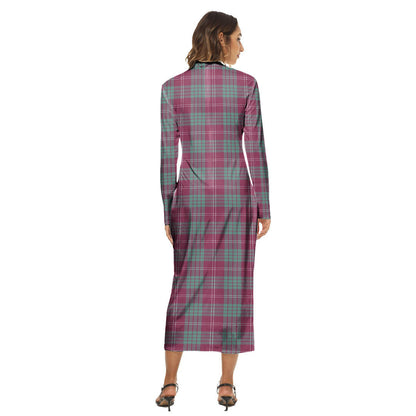 Crawford Ancient Tartan Plaid Women's Hip Dress