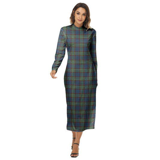 Nicolson Hunting Ancient Tartan Plaid Women's Hip Dress