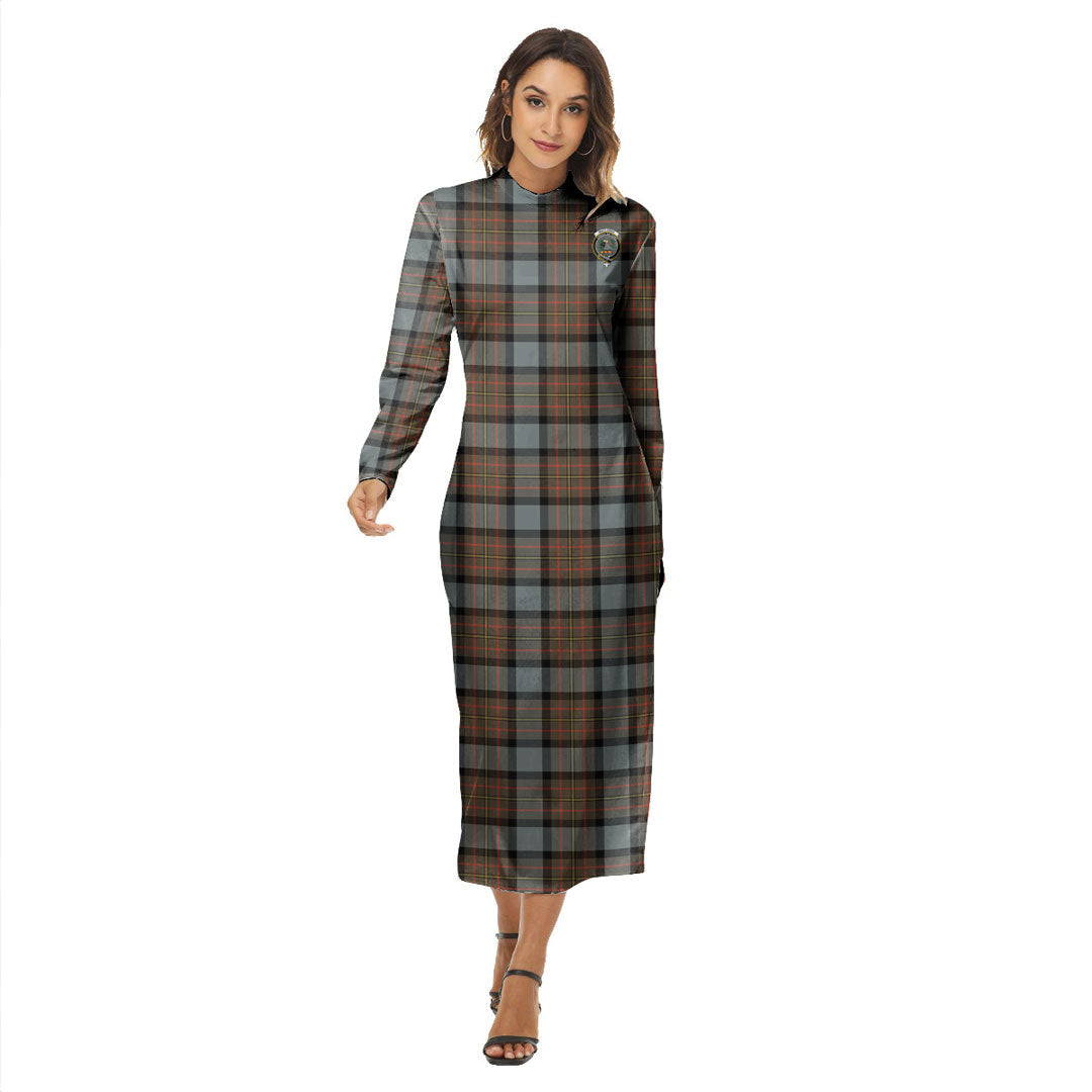 MacLaren Weathered Tartan Crest Women's Hip Dress