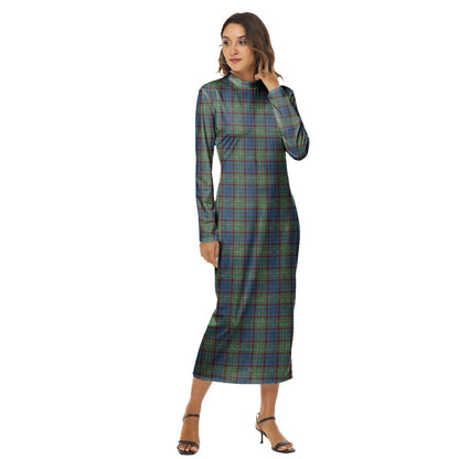 Nicolson Hunting Ancient Tartan Plaid Women's Hip Dress