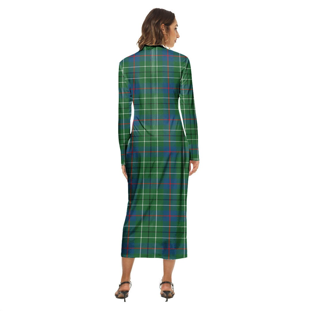 Duncan Ancient Tartan Crest Women's Hip Dress