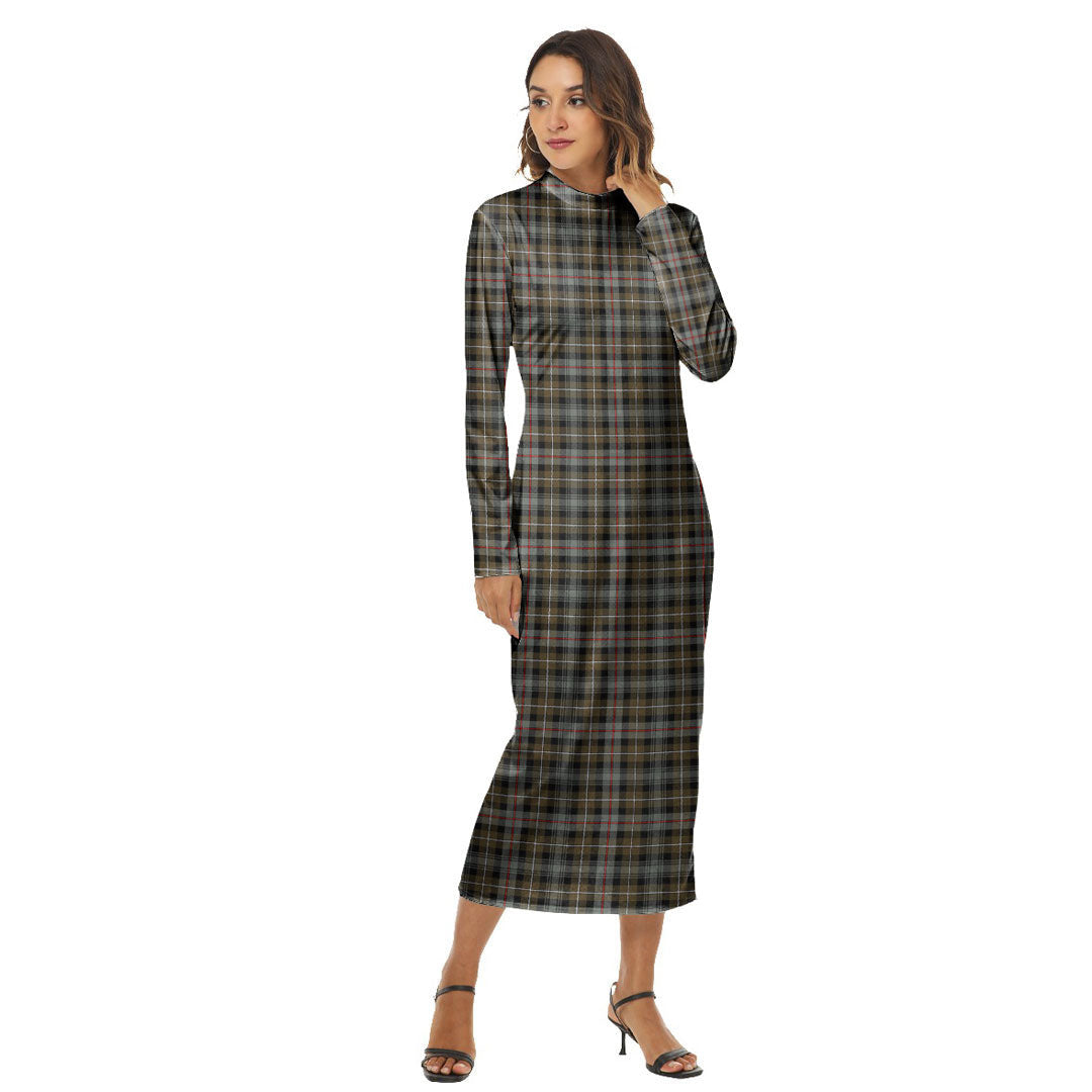 MacKenzie Weathered Tartan Plaid Women's Hip Dress