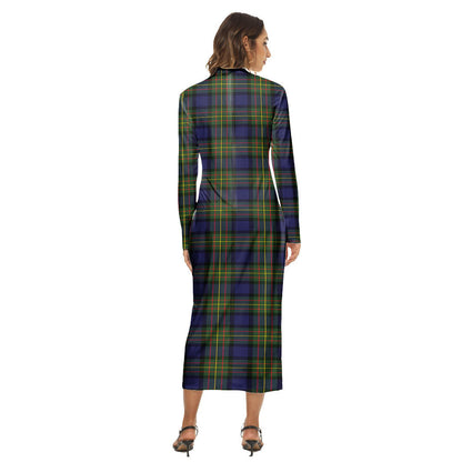 MacLaren Modern Tartan Plaid Women's Hip Dress