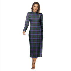 Hunter Modern Tartan Crest Women's Hip Dress