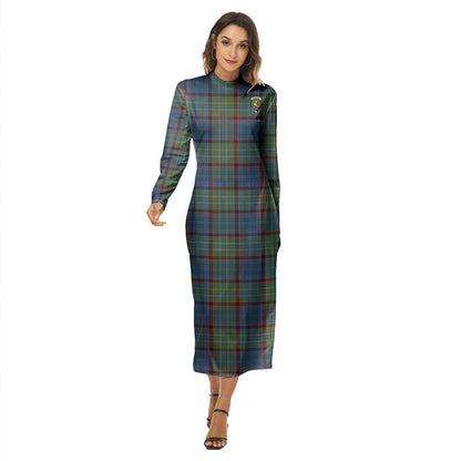 Nicolson Hunting Ancient Tartan Crest Women's Hip Dress