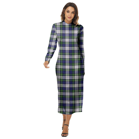 Gordon Dress Modern Tartan Plaid Women's Hip Dress