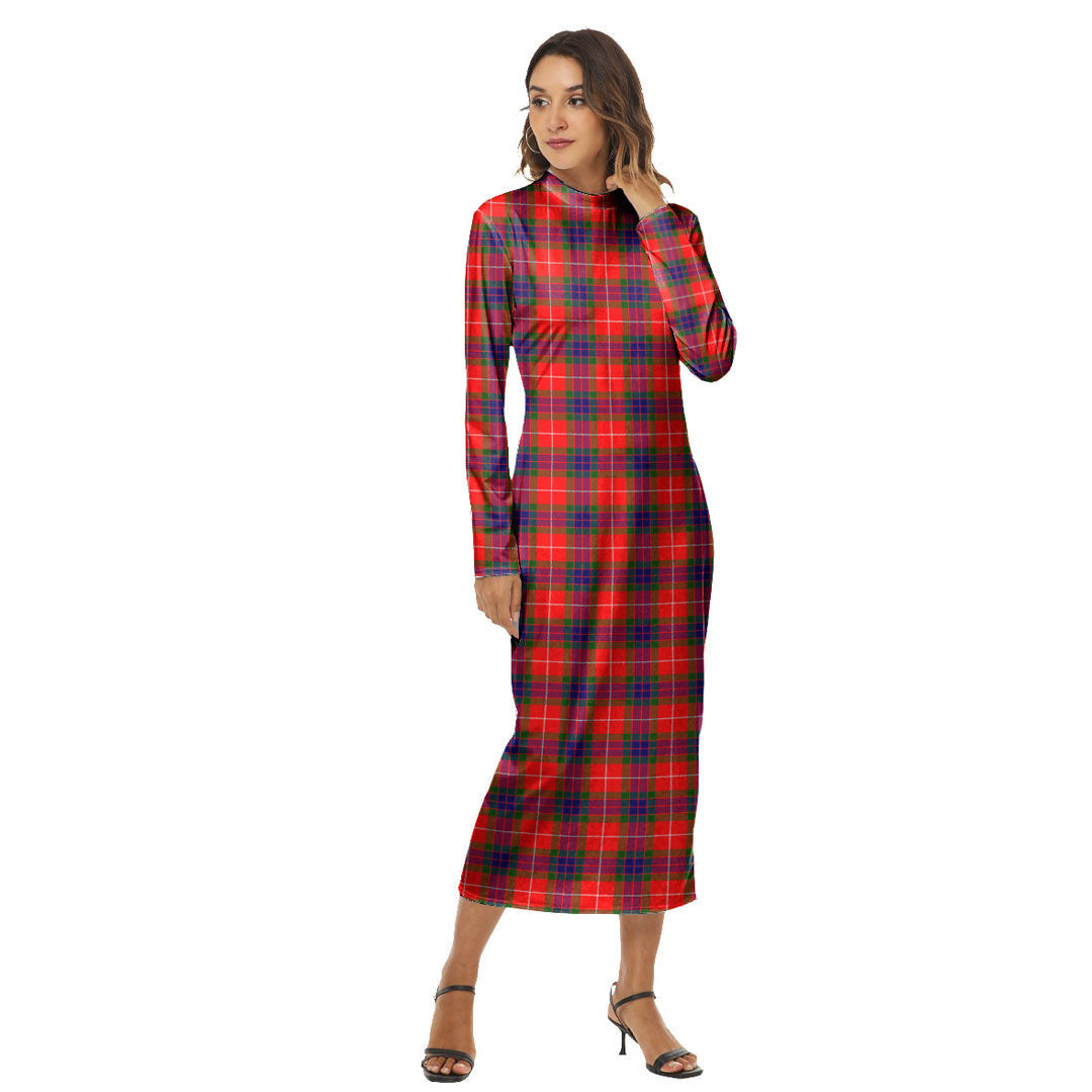 Fraser Modern Tartan Plaid Women's Hip Dress