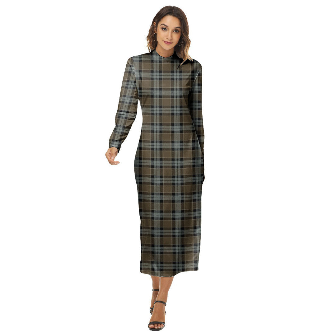 Graham of Menteith Weathered Tartan Plaid Women's Hip Dress