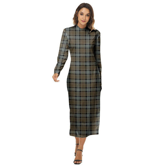 Graham of Menteith Weathered Tartan Plaid Women's Hip Dress