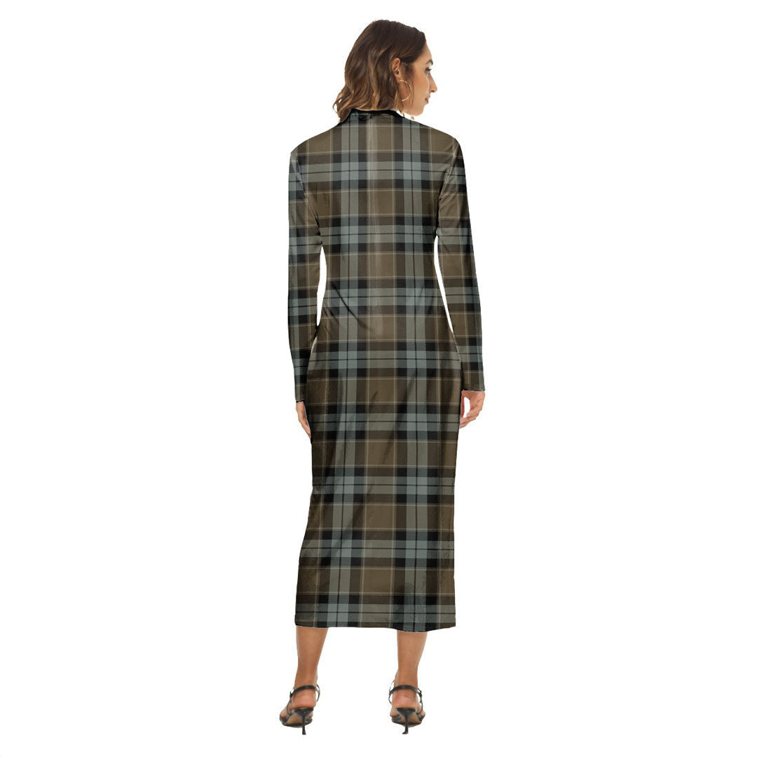 Graham of Menteith Weathered Tartan Crest Women's Hip Dress