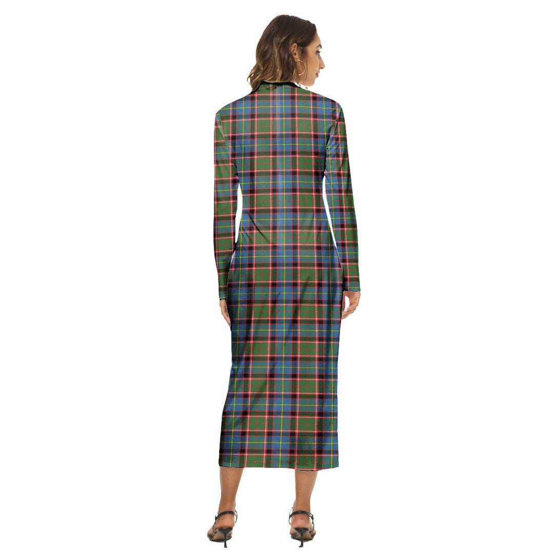 Stirling Bannockburn District Tartan Plaid Women's Hip Dress