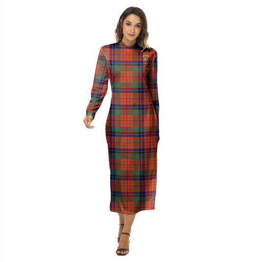 Nicolson Ancient Tartan Crest Women's Hip Dress