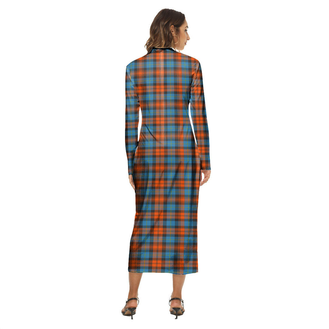 MacLachlan Ancient Tartan Crest Women's Hip Dress