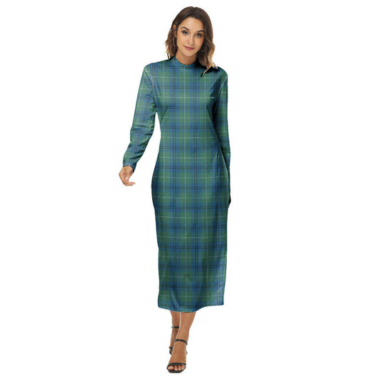 Oliphant Ancient Tartan Plaid Women's Hip Dress