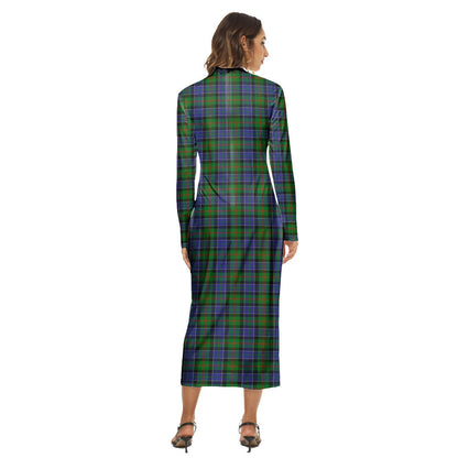 Paterson Tartan Plaid Women's Hip Dress