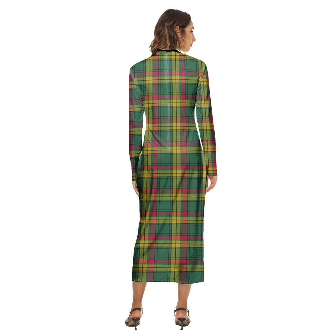 MacMillan Old Ancient Tartan Plaid Women's Hip Dress