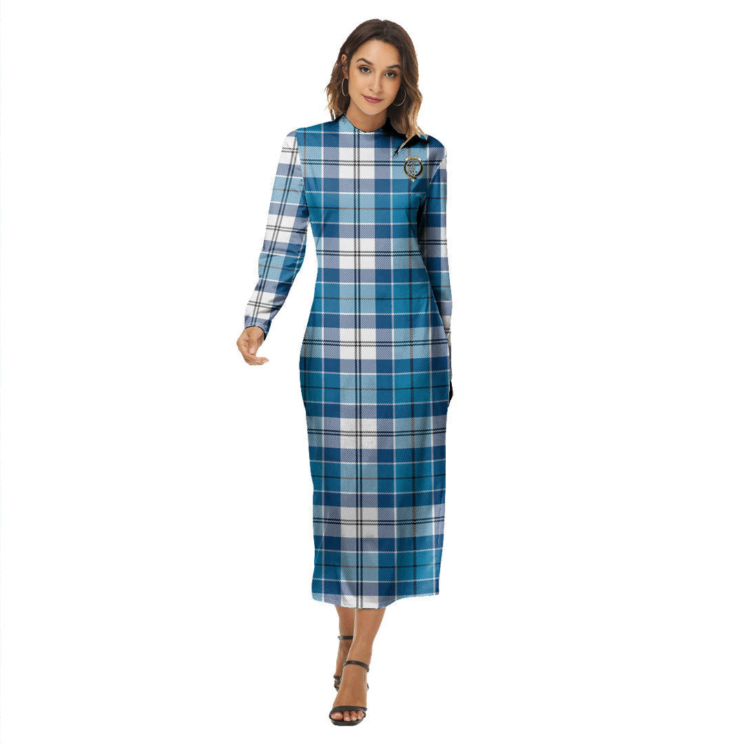 Roberton Tartan Crest Women's Hip Dress