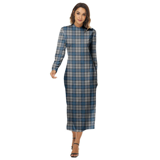 Napier Modern Tartan Plaid Women's Hip Dress