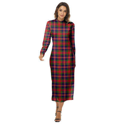 MacPherson Modern Tartan Plaid Women's Hip Dress