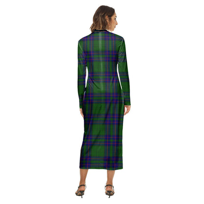 Lockhart Modern Tartan Crest Women's Hip Dress