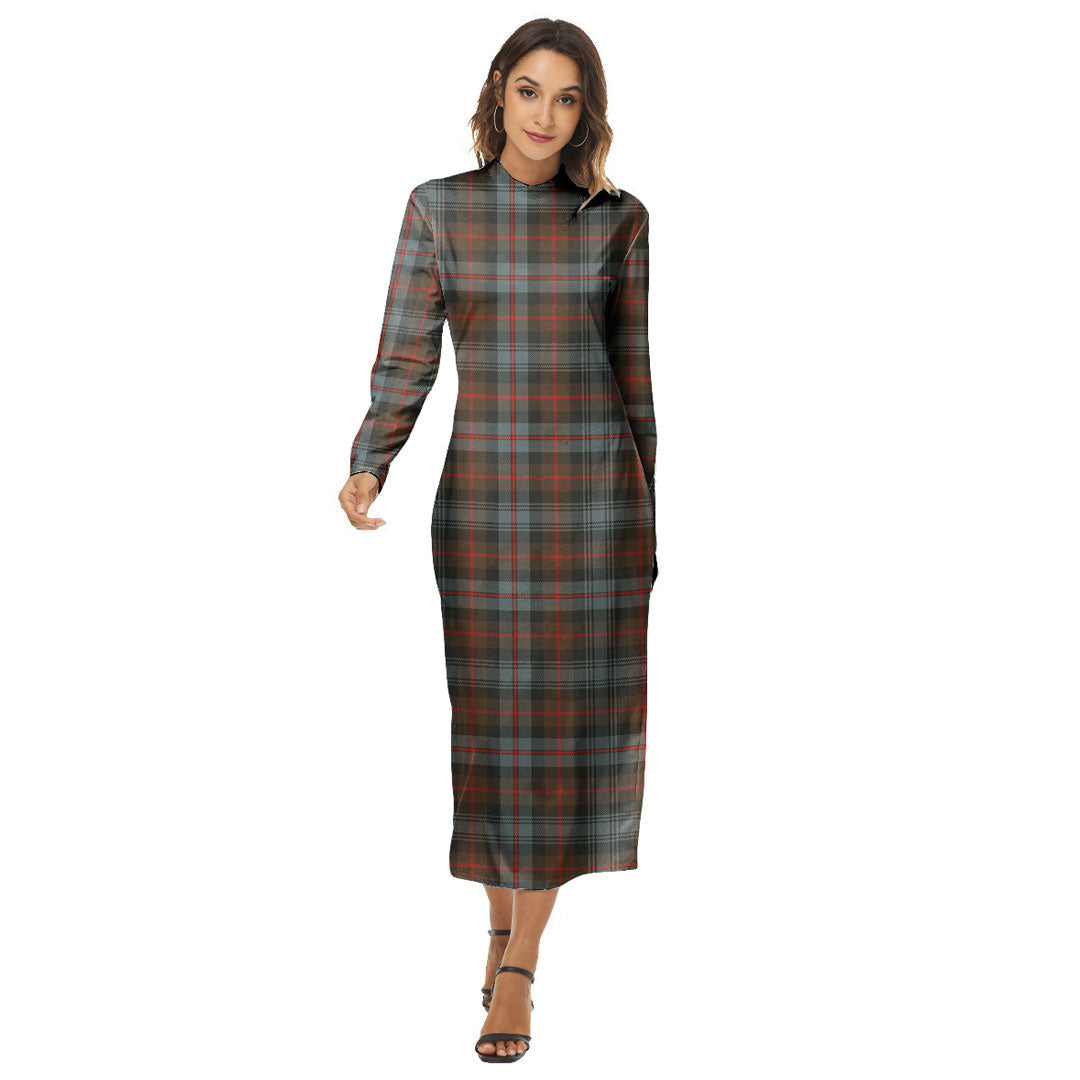 Murray of Atholl Weathered Tartan Plaid Women's Hip Dress