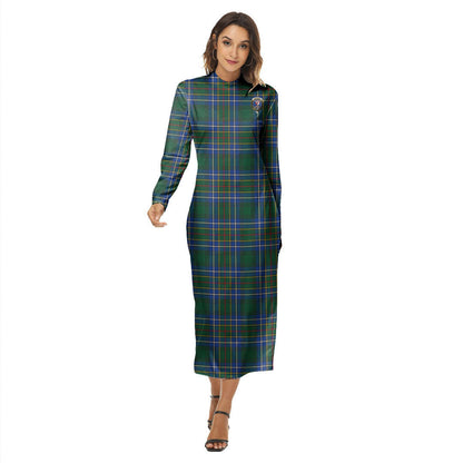 Cockburn Ancient Tartan Crest Women's Hip Dress