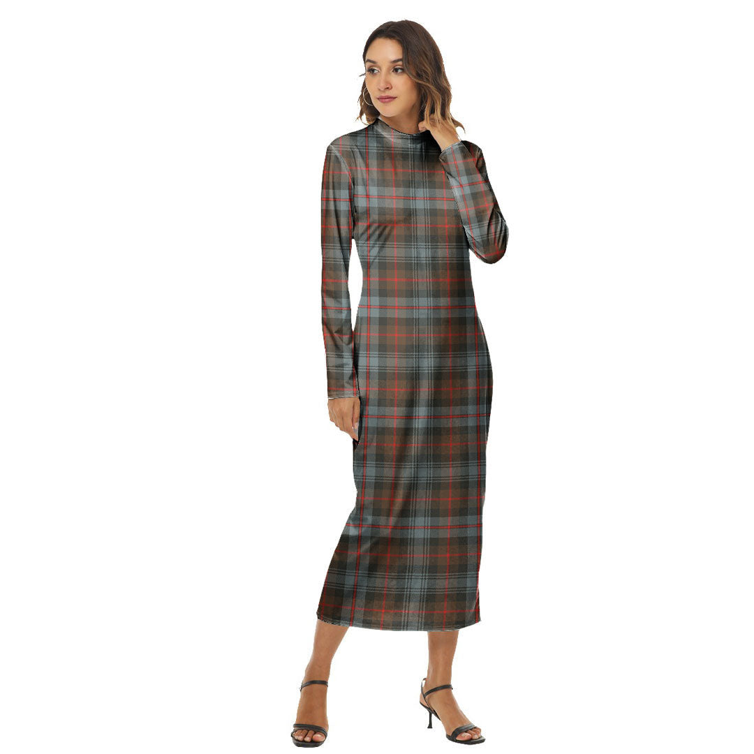 Murray of Atholl Weathered Tartan Plaid Women's Hip Dress