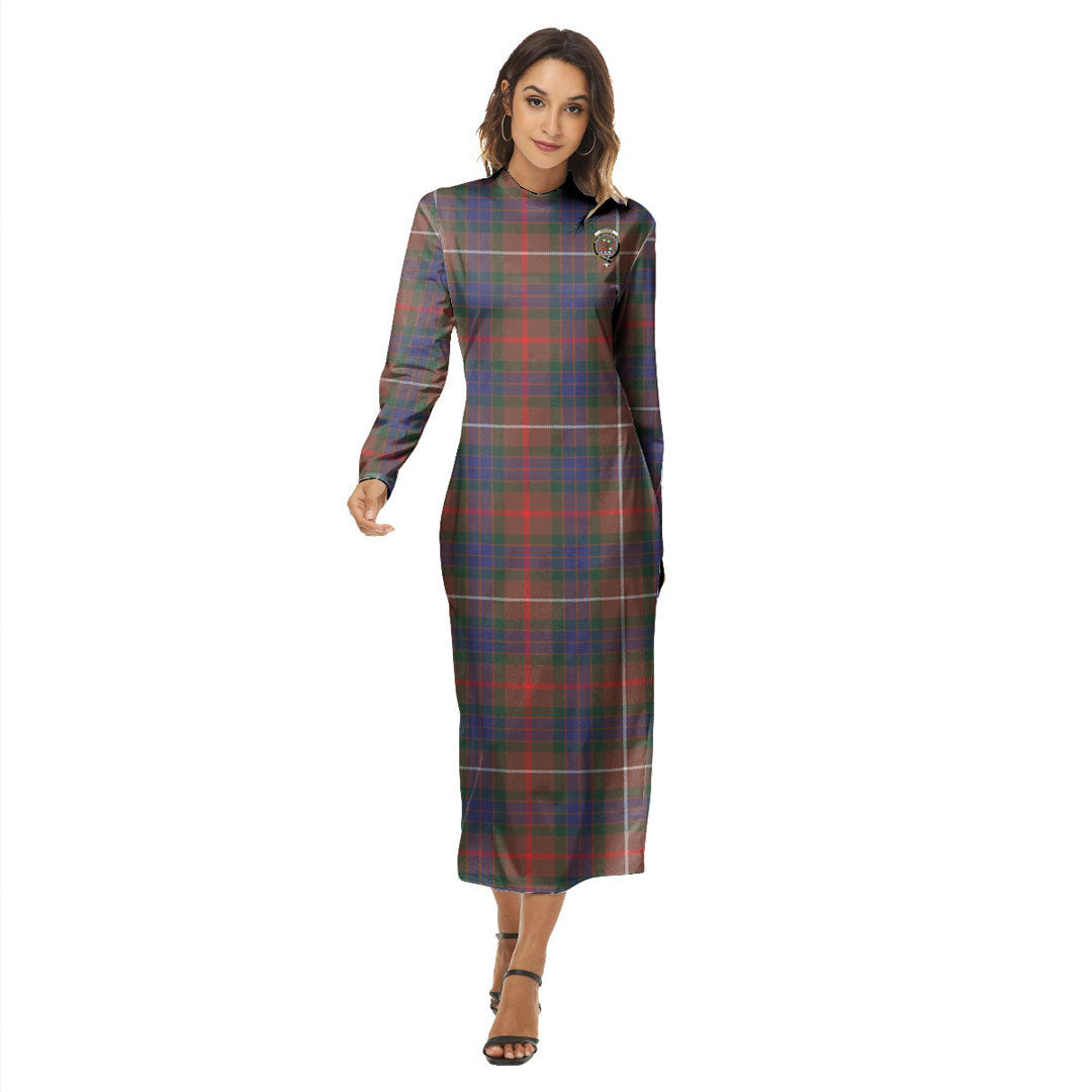 Fraser Hunting Modern Tartan Crest Women's Hip Dress