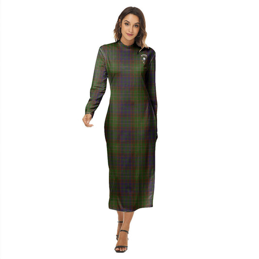 Cunningham Hunting Modern Tartan Crest Women's Hip Dress