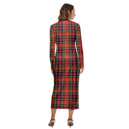 Christie Tartan Plaid Women's Hip Dress