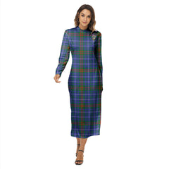 Edmonstone Tartan Crest Women's Hip Dress