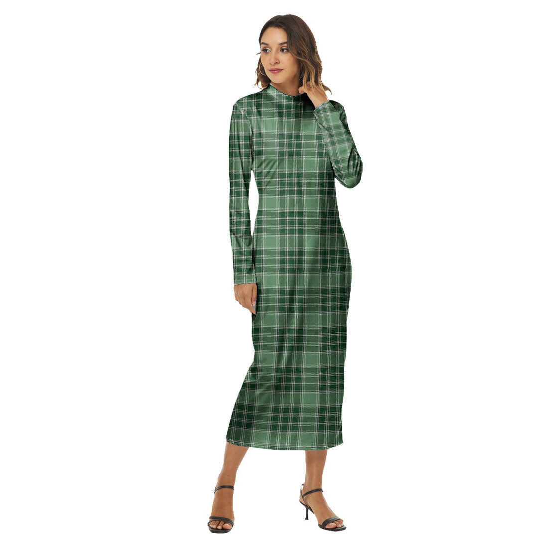 MacDonald Lord of the Isles Hunting Tartan Plaid Women's Hip Dress