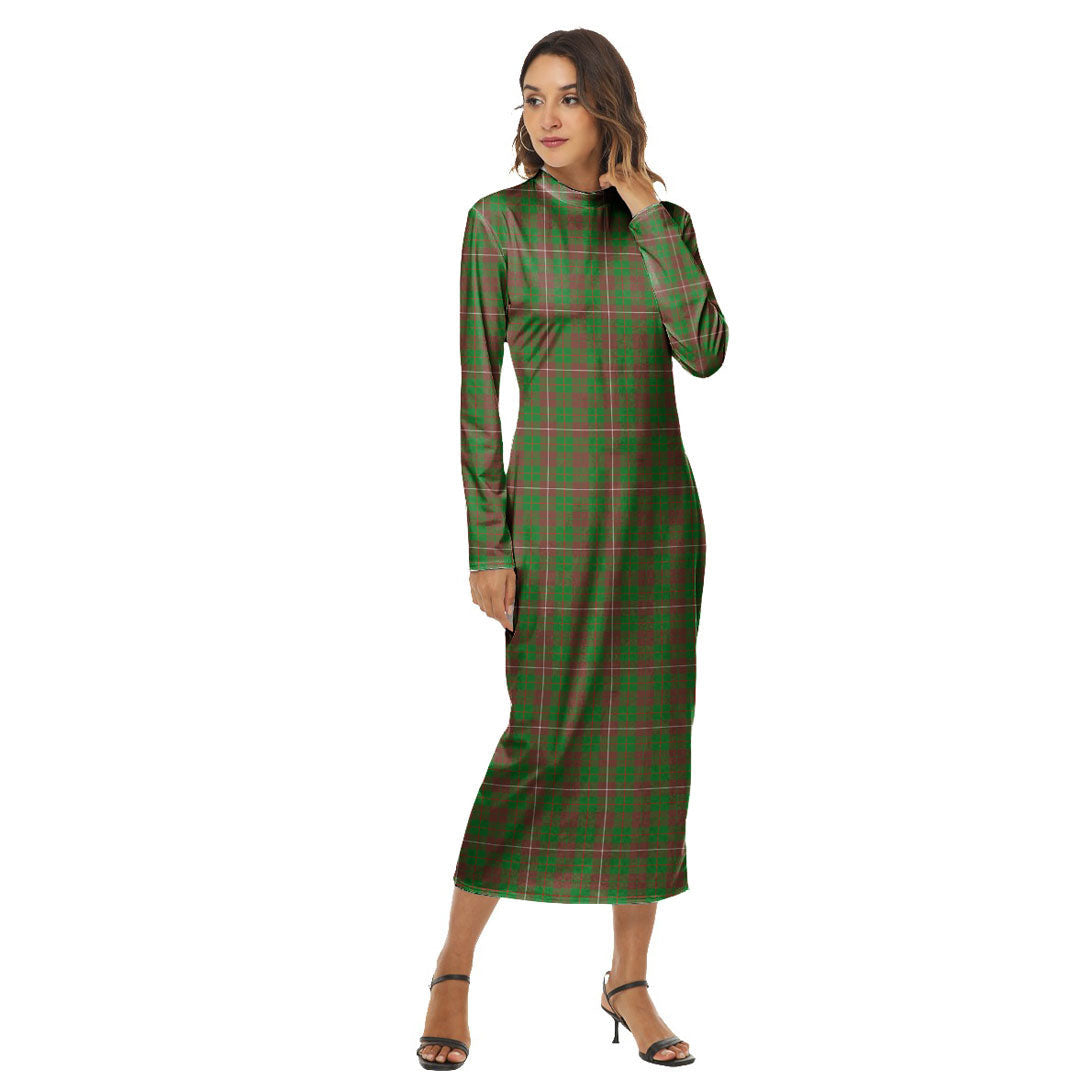 MacKinnon Hunting Modern Tartan Plaid Women's Hip Dress