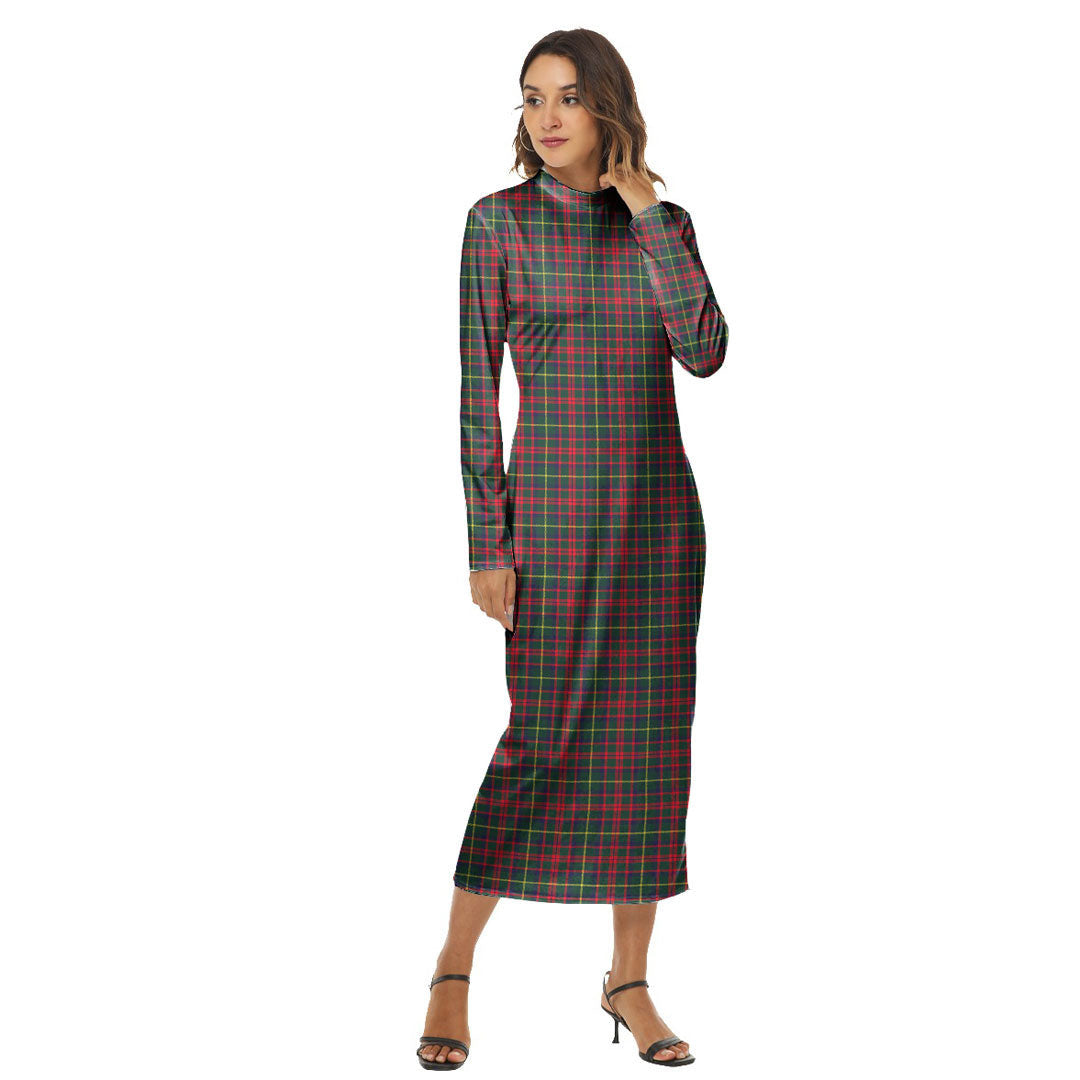 MacKintosh Hunting Modern Tartan Plaid Women's Hip Dress