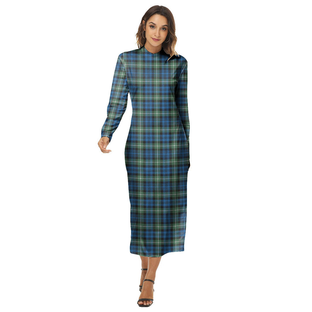 Lamont Ancient Tartan Plaid Women's Hip Dress